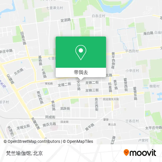 梵竺瑜伽馆地图