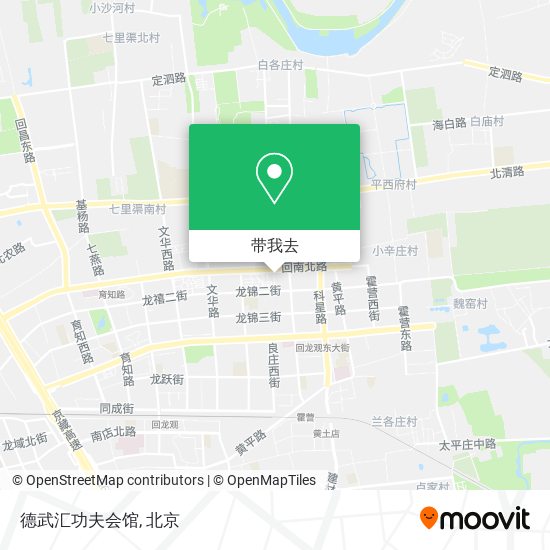 德武汇功夫会馆地图