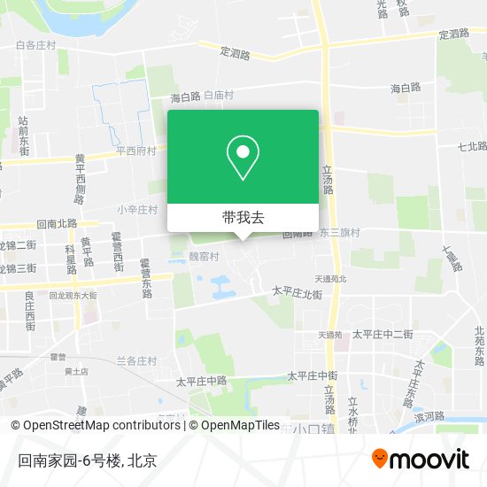 回南家园-6号楼地图