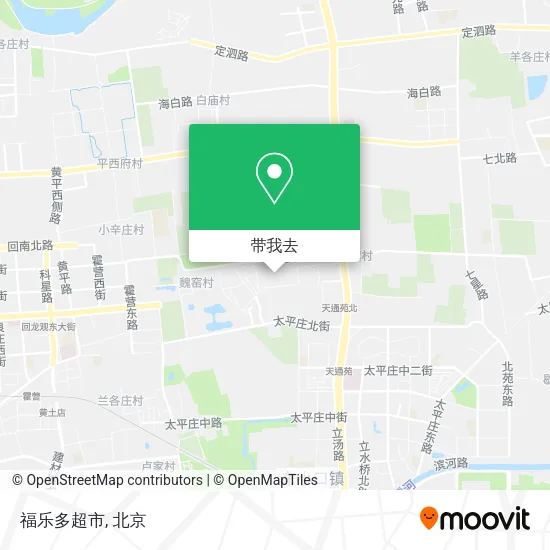 福乐多超市地图
