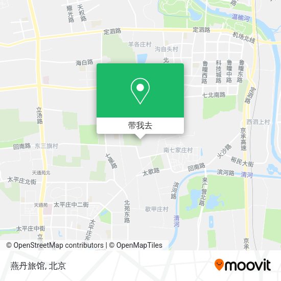 燕丹旅馆地图
