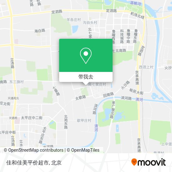 佳和佳美平价超市地图