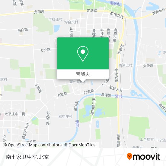 南七家卫生室地图