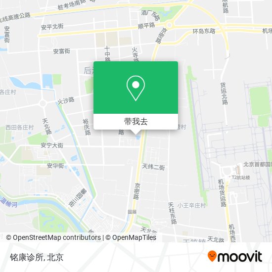 铭康诊所地图