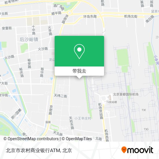 北京市农村商业银行ATM地图