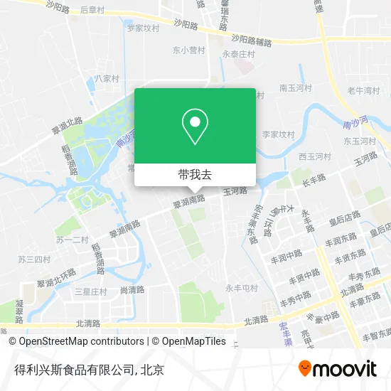 得利兴斯食品有限公司地图