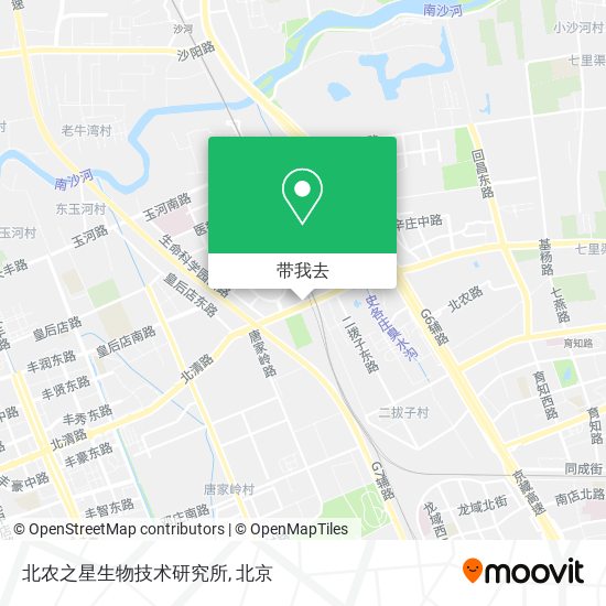 北农之星生物技术研究所地图