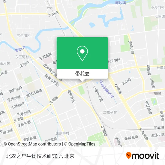 北农之星生物技术研究所地图