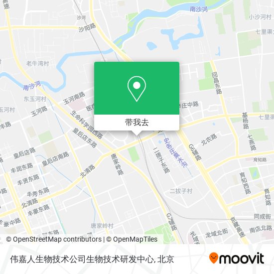 伟嘉人生物技术公司生物技术研发中心地图