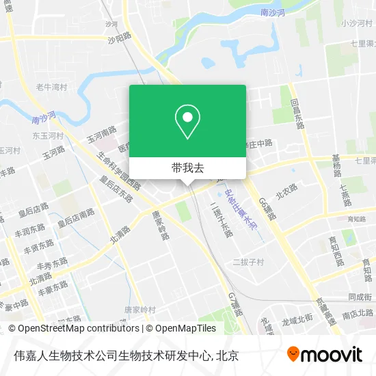 伟嘉人生物技术公司生物技术研发中心地图