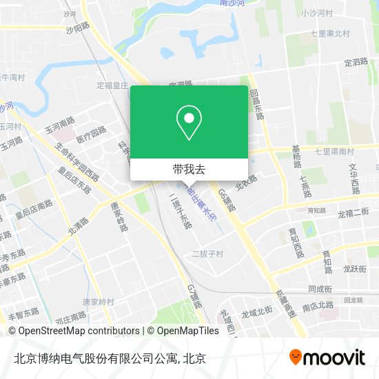 北京博纳电气股份有限公司公寓地图