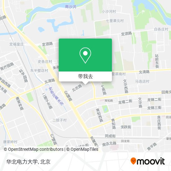 华北电力大学地图