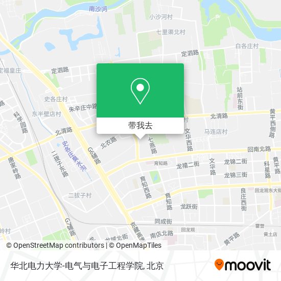 华北电力大学-电气与电子工程学院地图