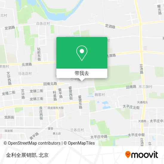 金利全展销部地图