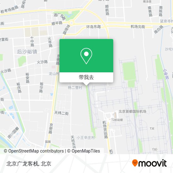 北京广龙客栈地图