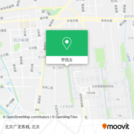 北京广龙客栈地图