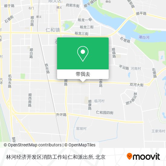 林河经济开发区消防工作站仁和派出所地图