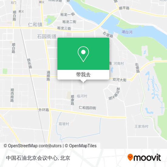 中国石油北京会议中心地图