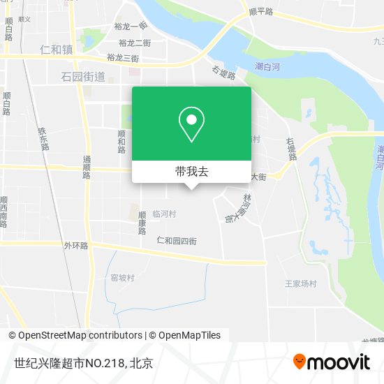世纪兴隆超市NO.218地图