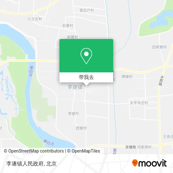 李遂镇人民政府地图