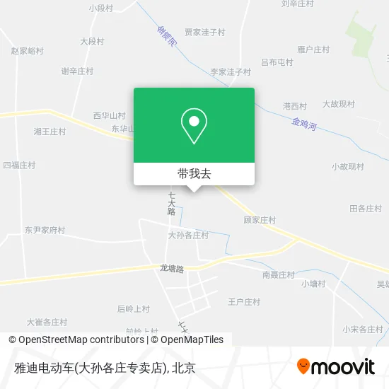 雅迪电动车(大孙各庄专卖店)地图