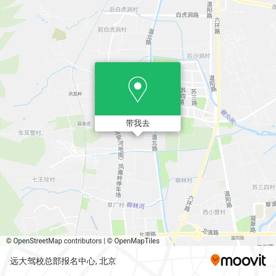 远大驾校总部报名中心地图