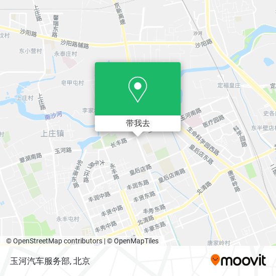玉河汽车服务部地图