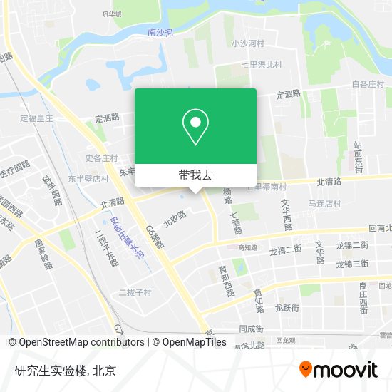 研究生实验楼地图