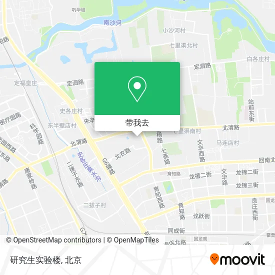 研究生实验楼地图