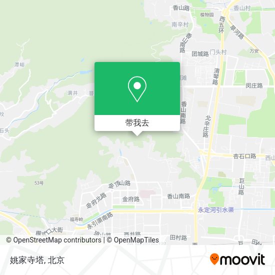 姚家寺塔地图