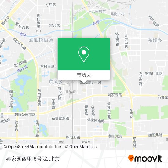 姚家园西里-5号院地图