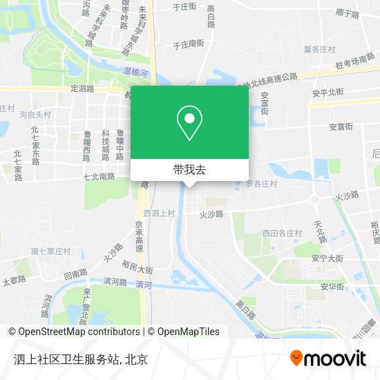 泗上社区卫生服务站地图