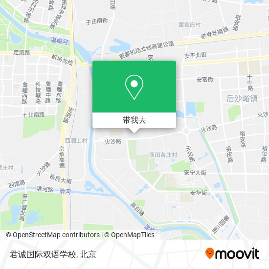 君诚国际双语学校地图