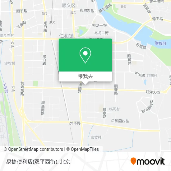 易捷便利店(双平西街)地图
