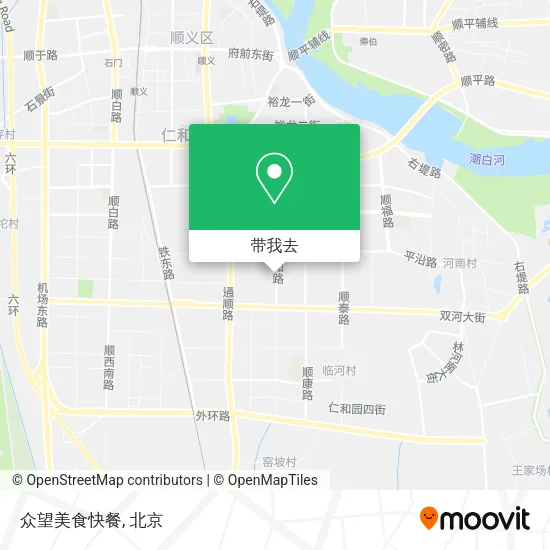 众望美食快餐地图