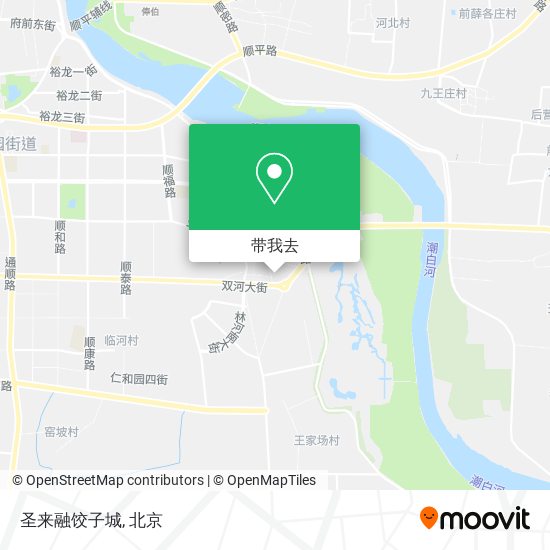 圣来融饺子城地图