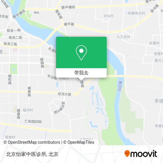 北京怡家中医诊所地图