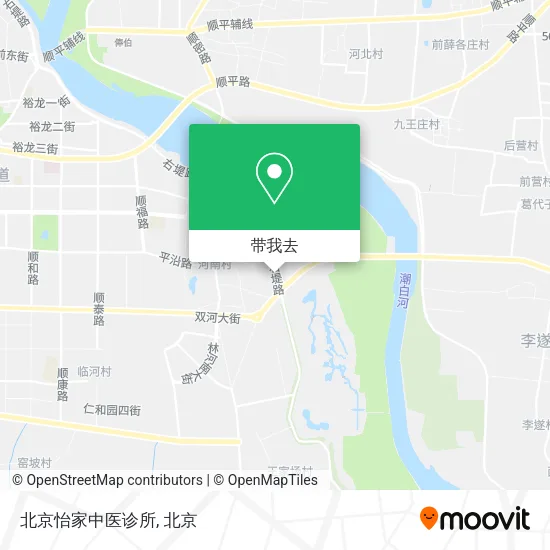 北京怡家中医诊所地图