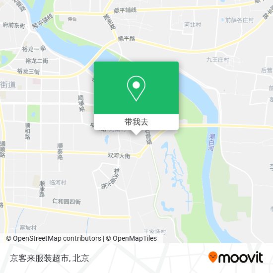 京客来服装超市地图
