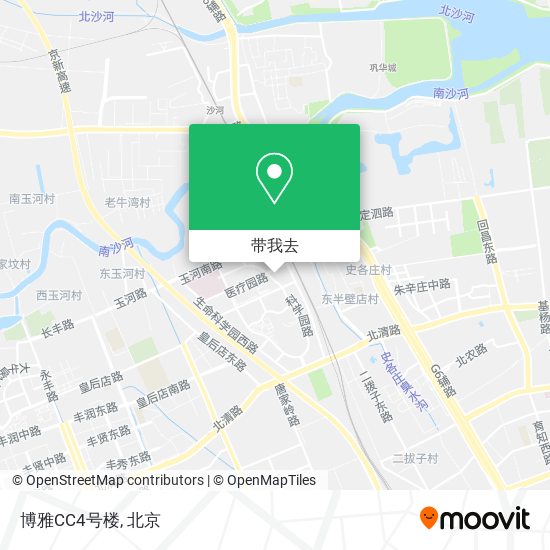 博雅CC4号楼地图