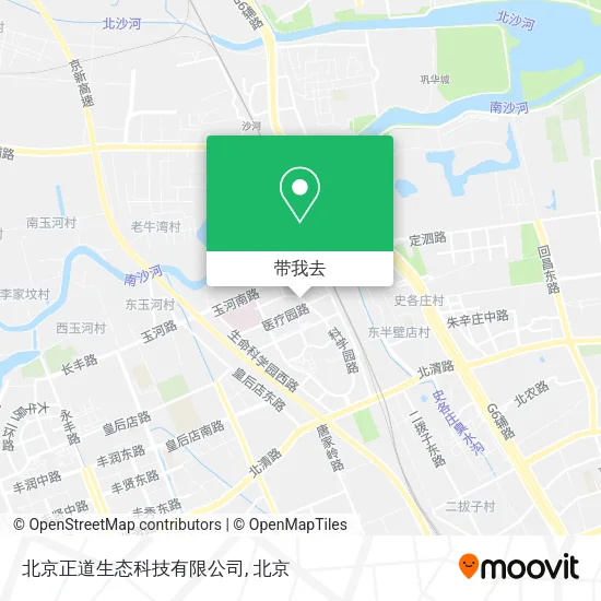 北京正道生态科技有限公司地图