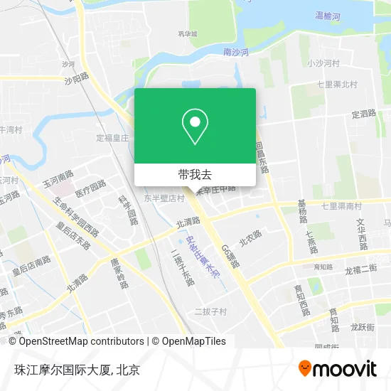 珠江摩尔国际大厦地图