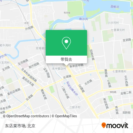 东店菜市场地图