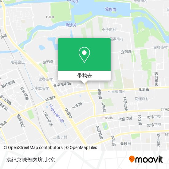 洪纪京味酱肉坊地图