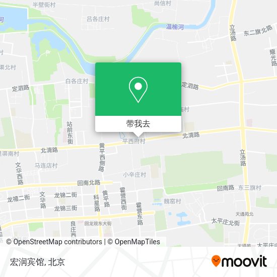 宏润宾馆地图