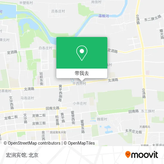 宏润宾馆地图