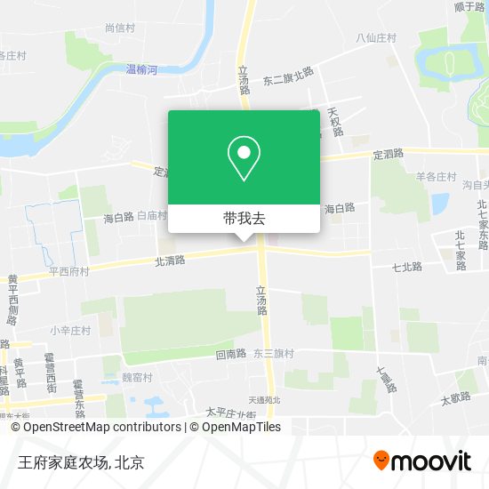 王府家庭农场地图