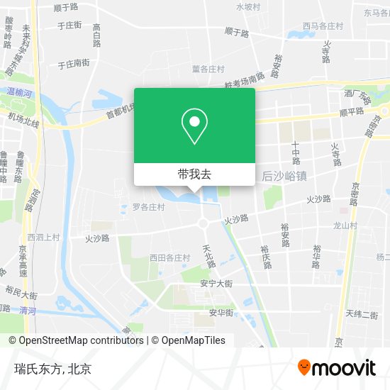 瑞氏东方地图