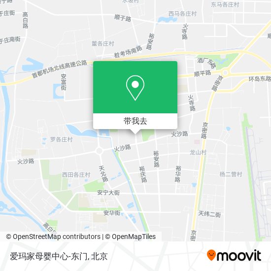 爱玛家母婴中心-东门地图