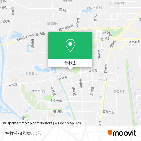 福祥苑-8号楼地图